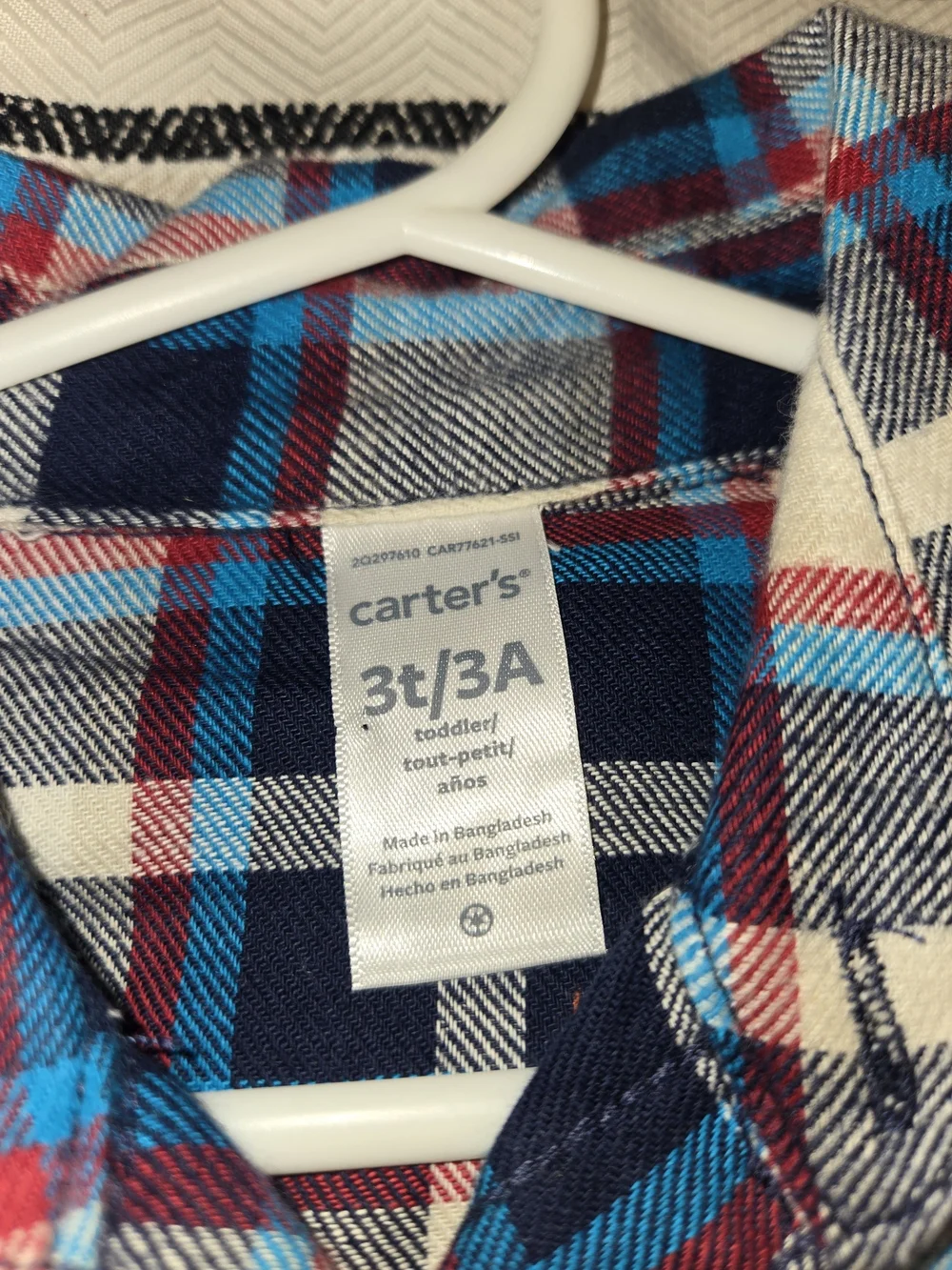 toddler boy's shirt
